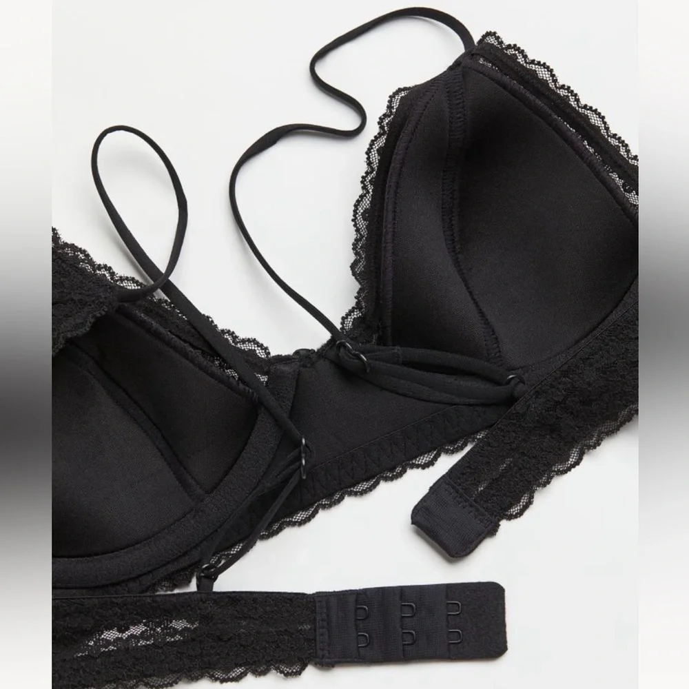 H&M soft lace bra | NWT - Picture 6 of 14
